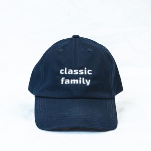 Classic Family, Dad Cap, Tummansininen