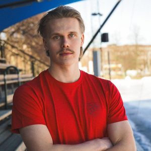 Sköld t-paita | Punainen