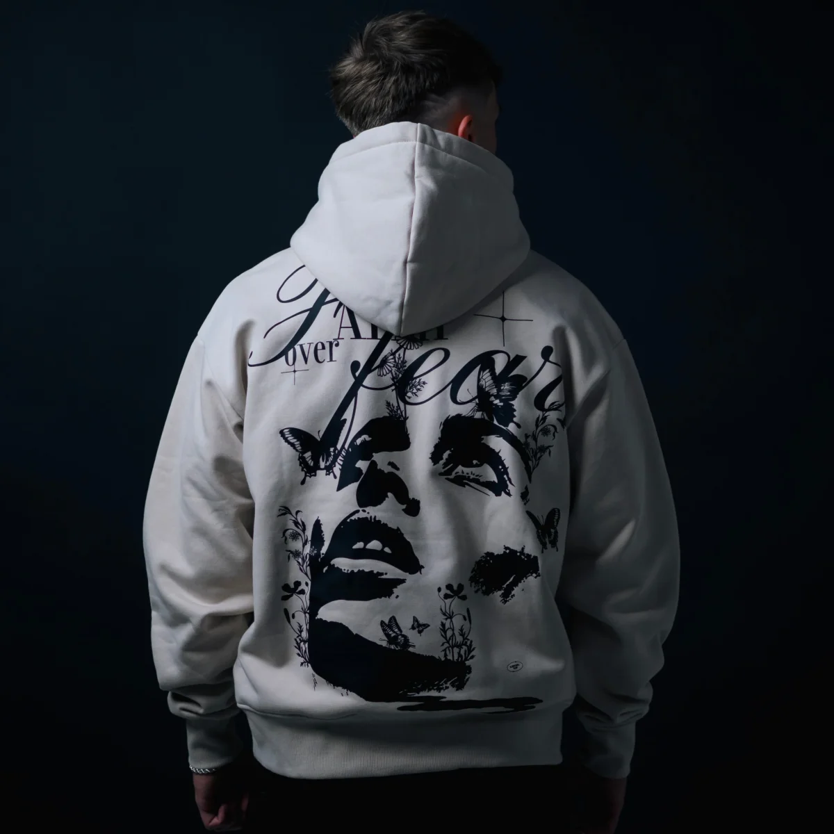 Faith Over Fear- Oversized Hoodie - Image 2
