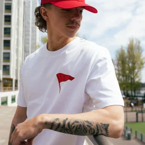 Flagga t-paita | Valkoinen