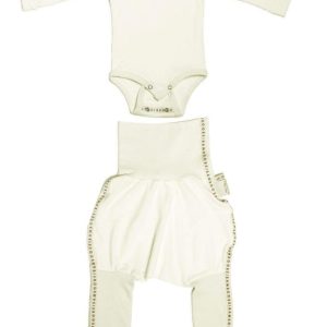 Vauvan (pään yli puettava) body + housut