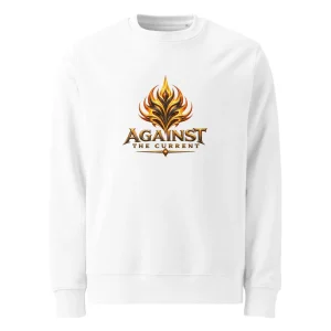 AGAINST THE CURRENT – UNISEX ECO SWEATSHIRT