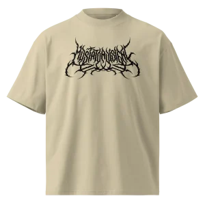 Mustatorvisieni – Loose Fit T-paita